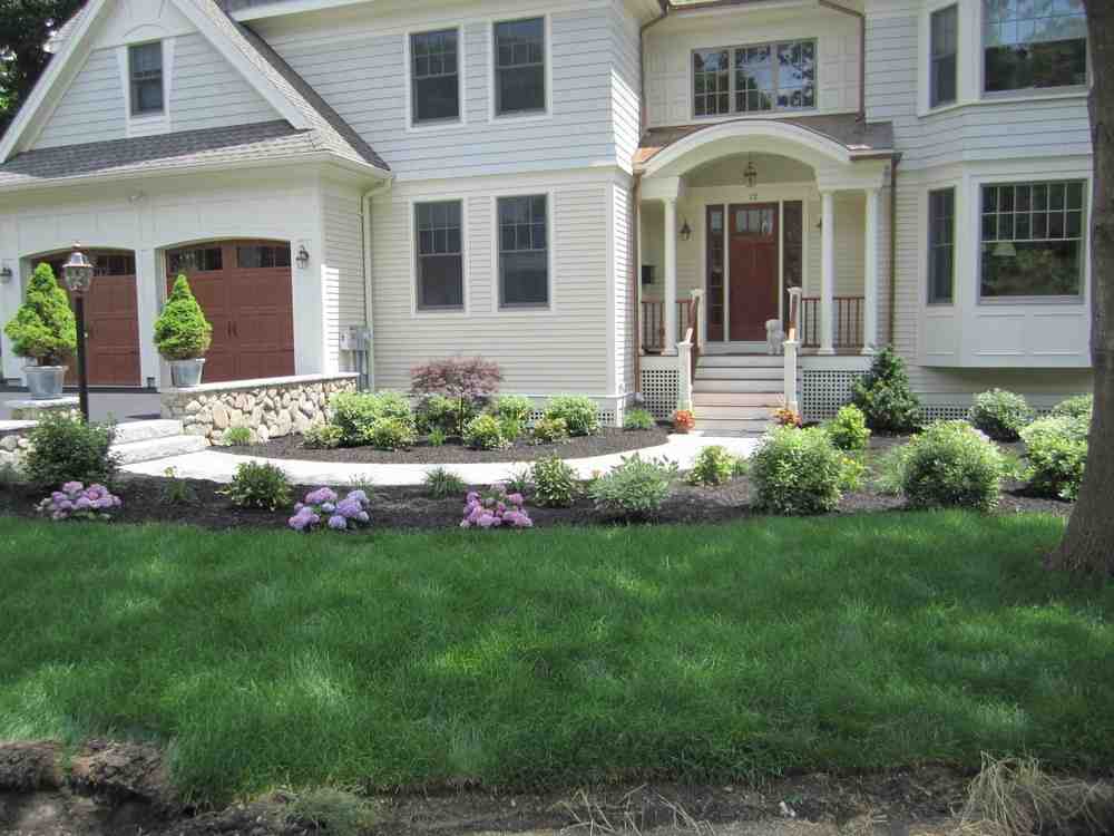 Four-season landscape design with balanced hardscape and softscape elements - Hardscape vs Softscape