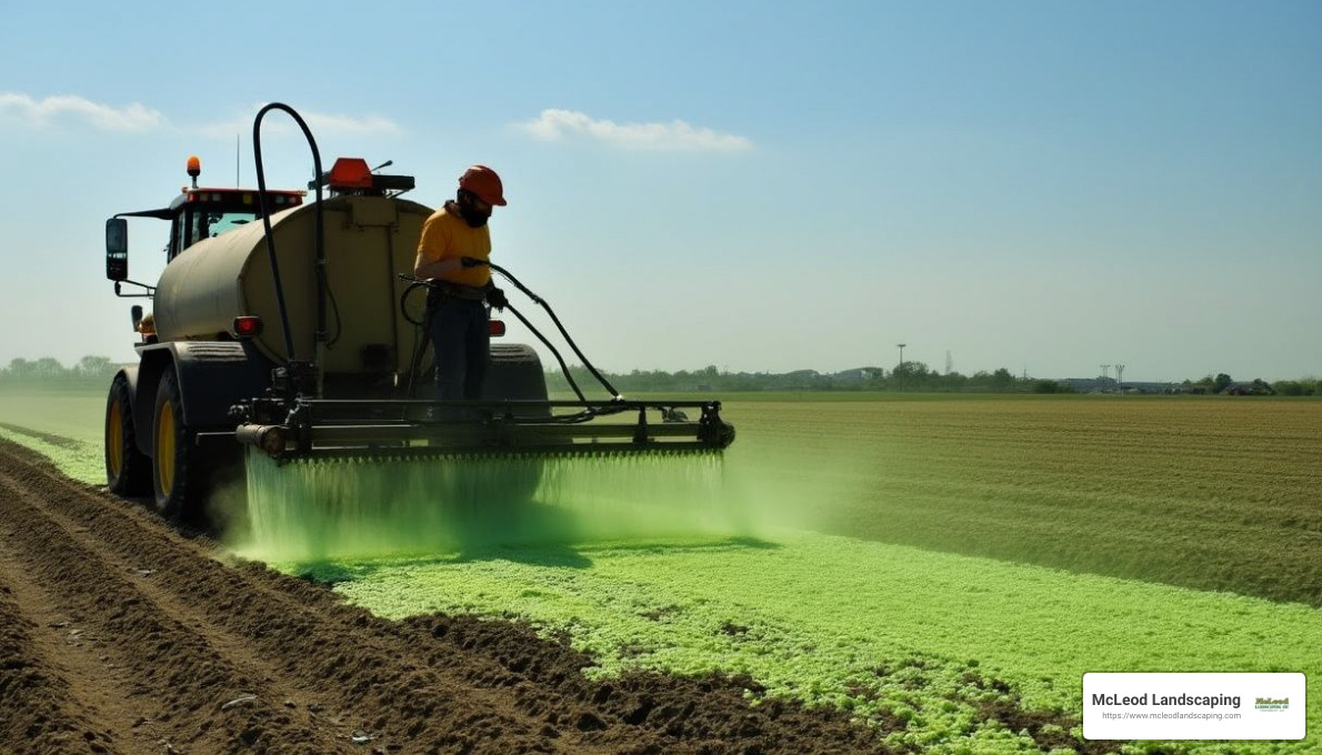 Hydro Seeding Process - hydro seed
