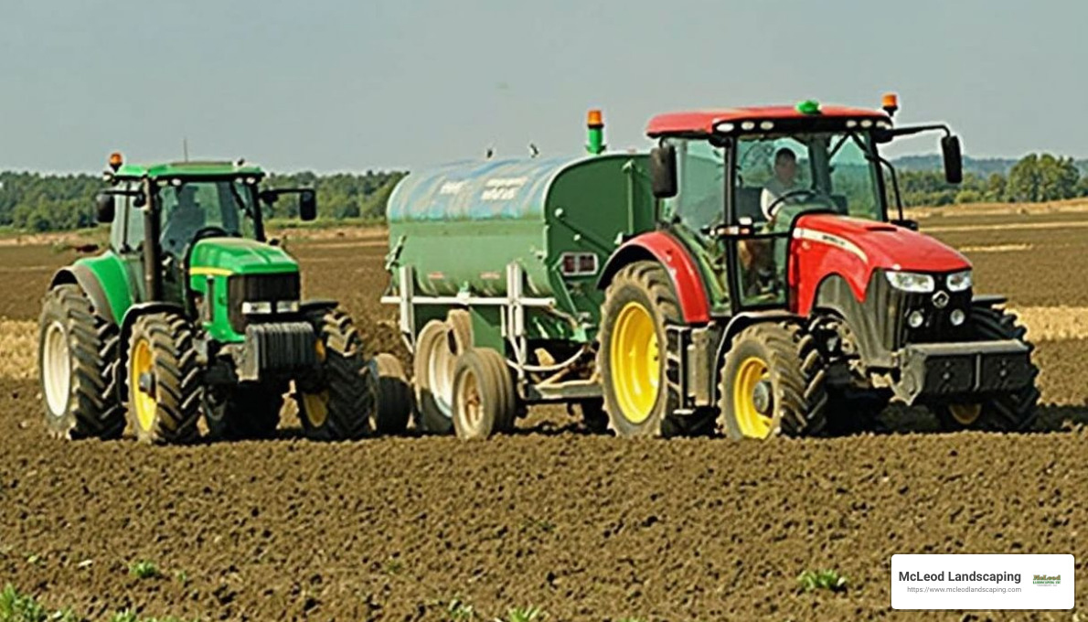 Hydroseeding Mixture Components - commercial hydroseeding