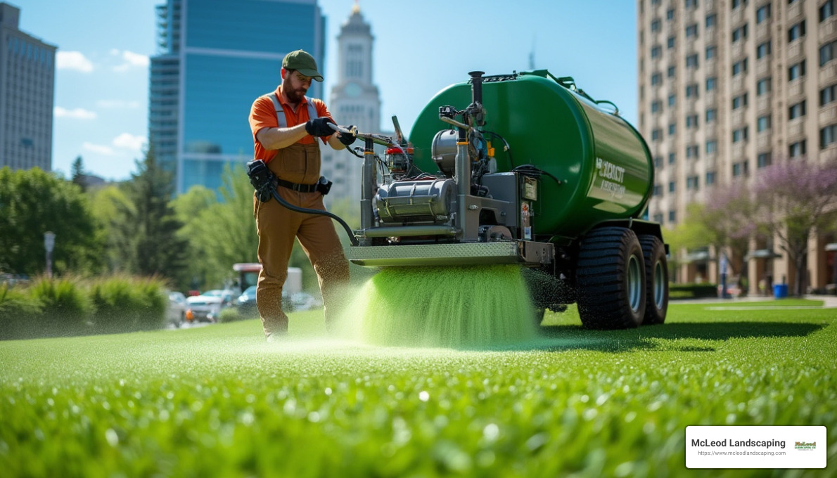 Lawn Hydroseeding - lawn hydroseeding