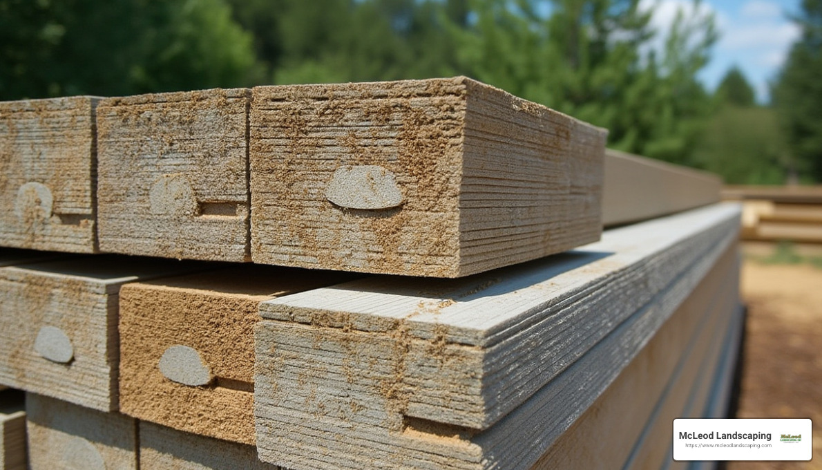 landscape timbers - how do i build a retaining wall with landscape timbers