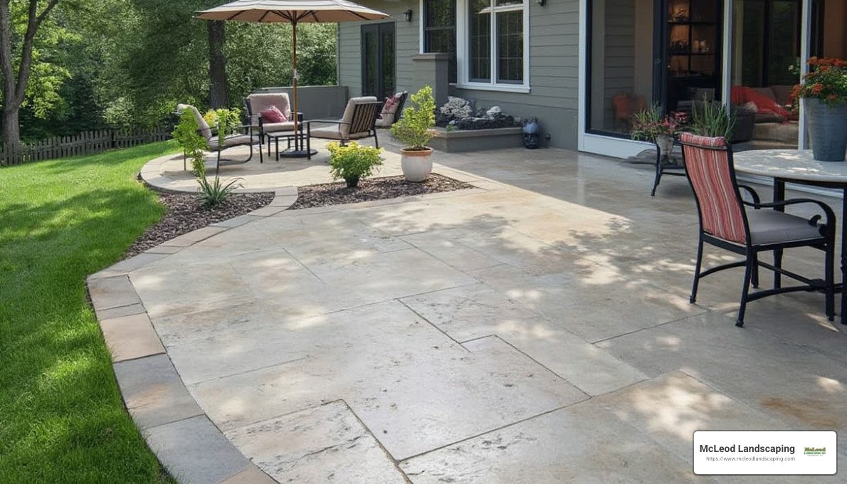 Understanding Concrete Patios - concrete patio