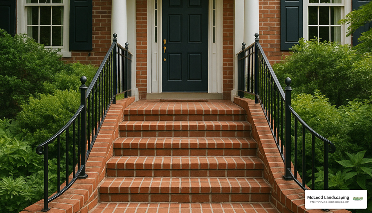 brick entry stairs - brick entry stairs brick entry stairs - brick entry stairs
