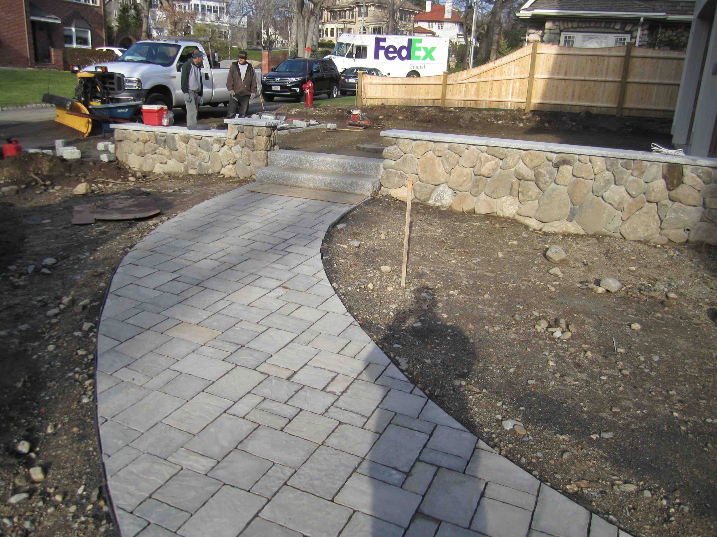 McLeod Landscaping Brick Stair Repair: Solutions for Loose, Broken, or Missing Bricks