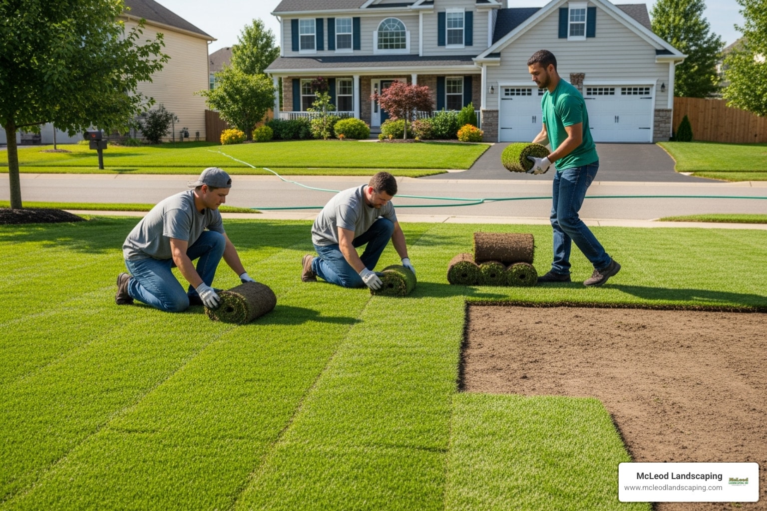 McLeod Landscaping The Green Price Tag: What to Expect for New Sod Installation