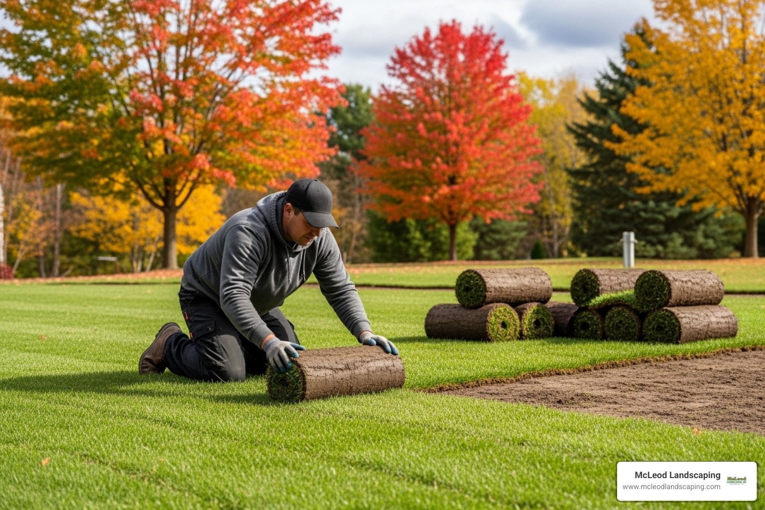 McLeod Landscaping October Sod: Autumn&#8217;s Best-Kept Lawn Secret