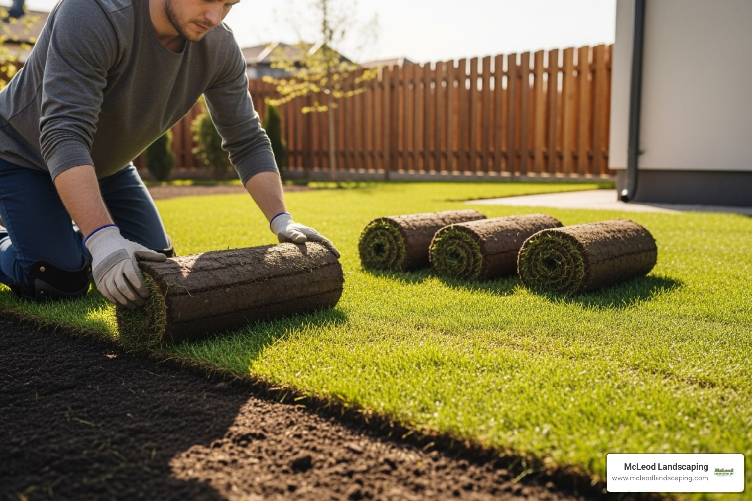McLeod Landscaping Patchy to Perfect: Spring Sod Secrets Revealed