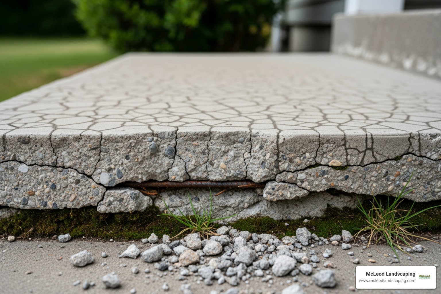 McLeod Landscaping Cement Your Success: A DIY Guide to Concrete Step Repair